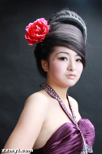 艾尼斯国际美容美发化妆摄影学校美容作品欣赏