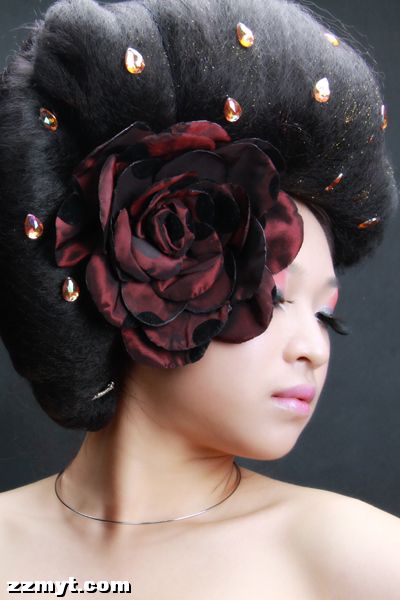 艾尼斯国际美容美发化妆摄影学校美容作品欣赏