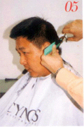 男士发型美发师修剪图解教程5.gif